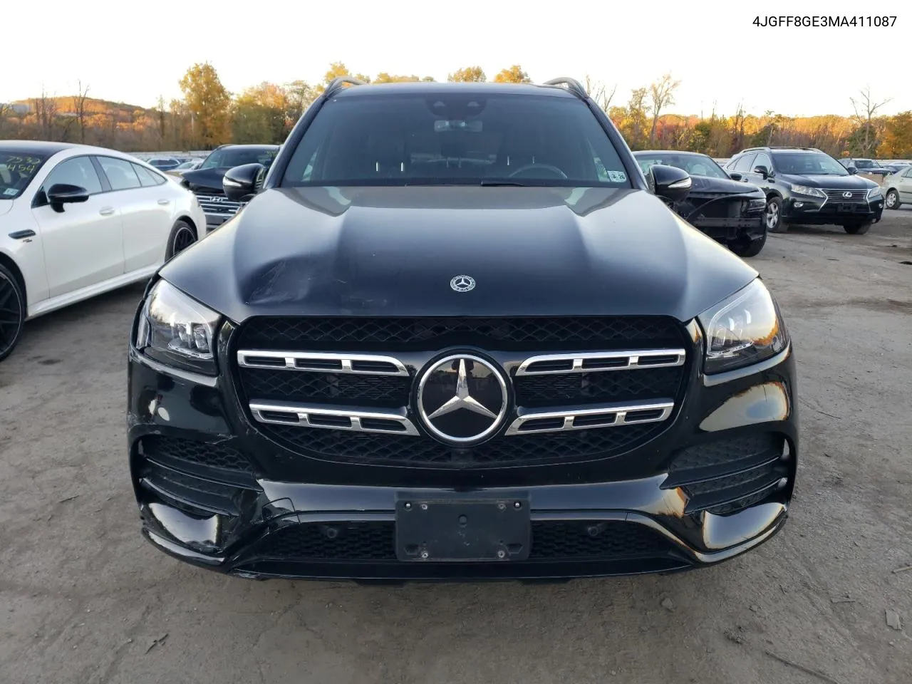 2021 Mercedes-Benz Gls 580 4Matic VIN: 4JGFF8GE3MA411087 Lot: 76354664