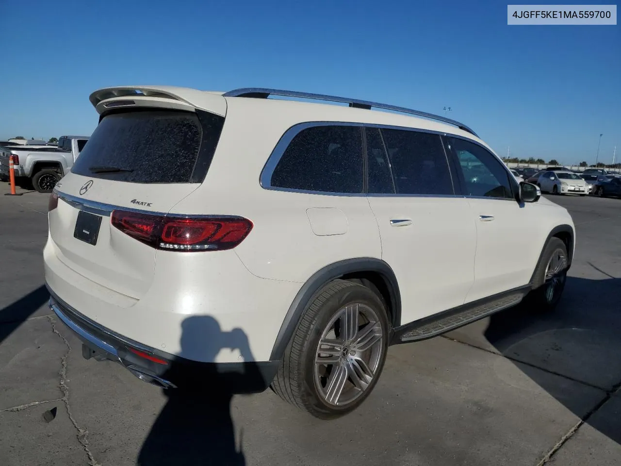 2021 Mercedes-Benz Gls 450 4Matic VIN: 4JGFF5KE1MA559700 Lot: 76771354