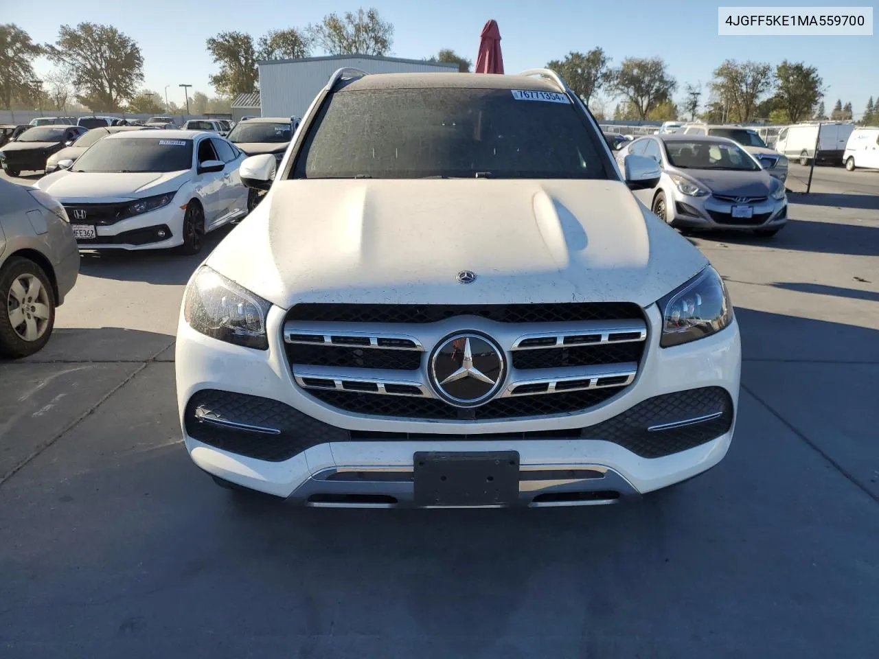 2021 Mercedes-Benz Gls 450 4Matic VIN: 4JGFF5KE1MA559700 Lot: 76771354