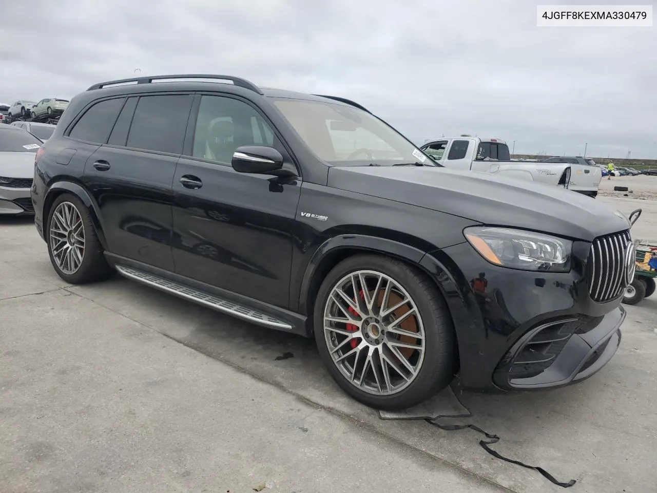 2021 Mercedes-Benz Gls 63 Amg 4Matic VIN: 4JGFF8KEXMA330479 Lot: 79840654