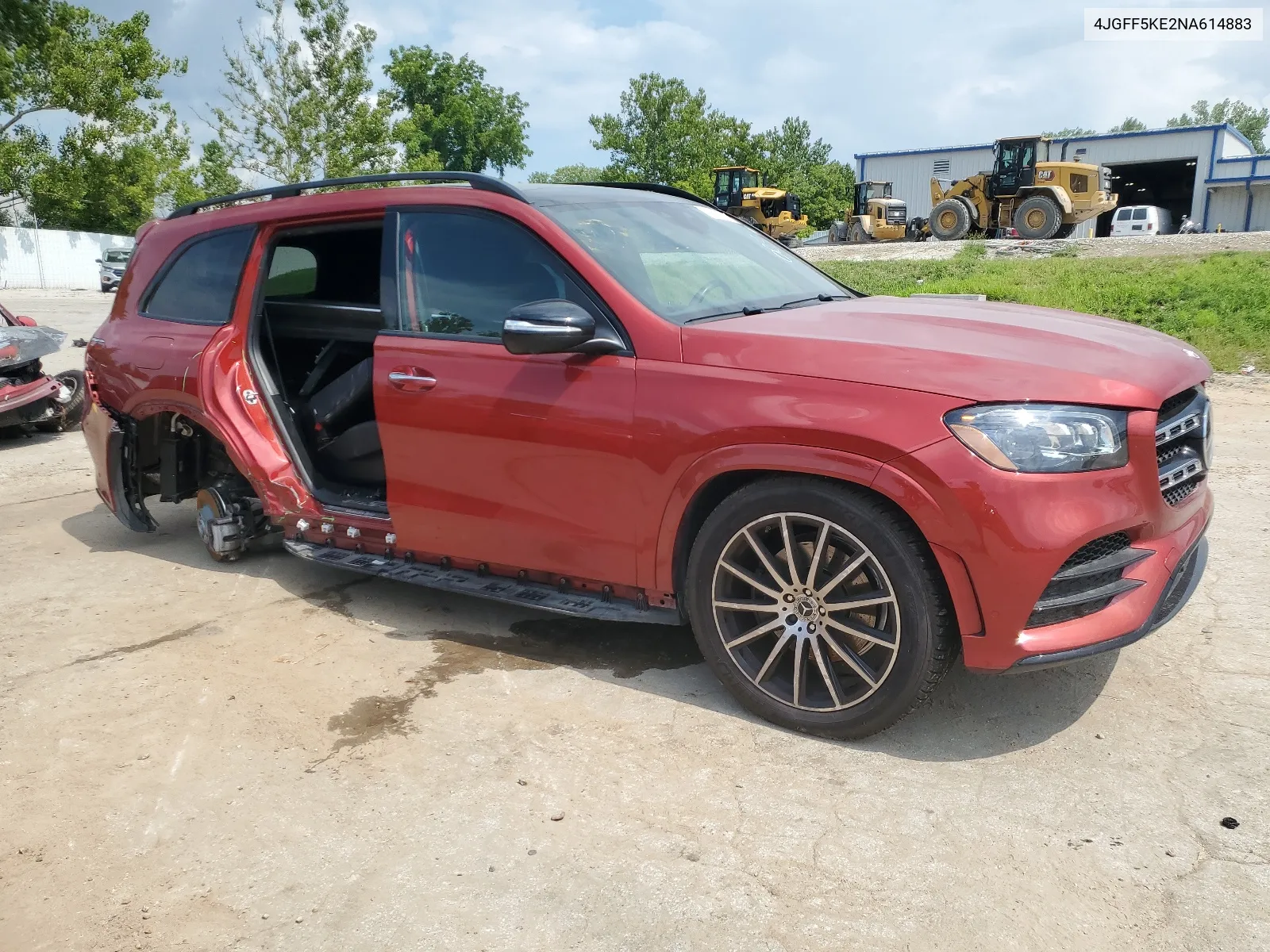 2022 Mercedes-Benz Gls 450 4Matic VIN: 4JGFF5KE2NA614883 Lot: 64260714