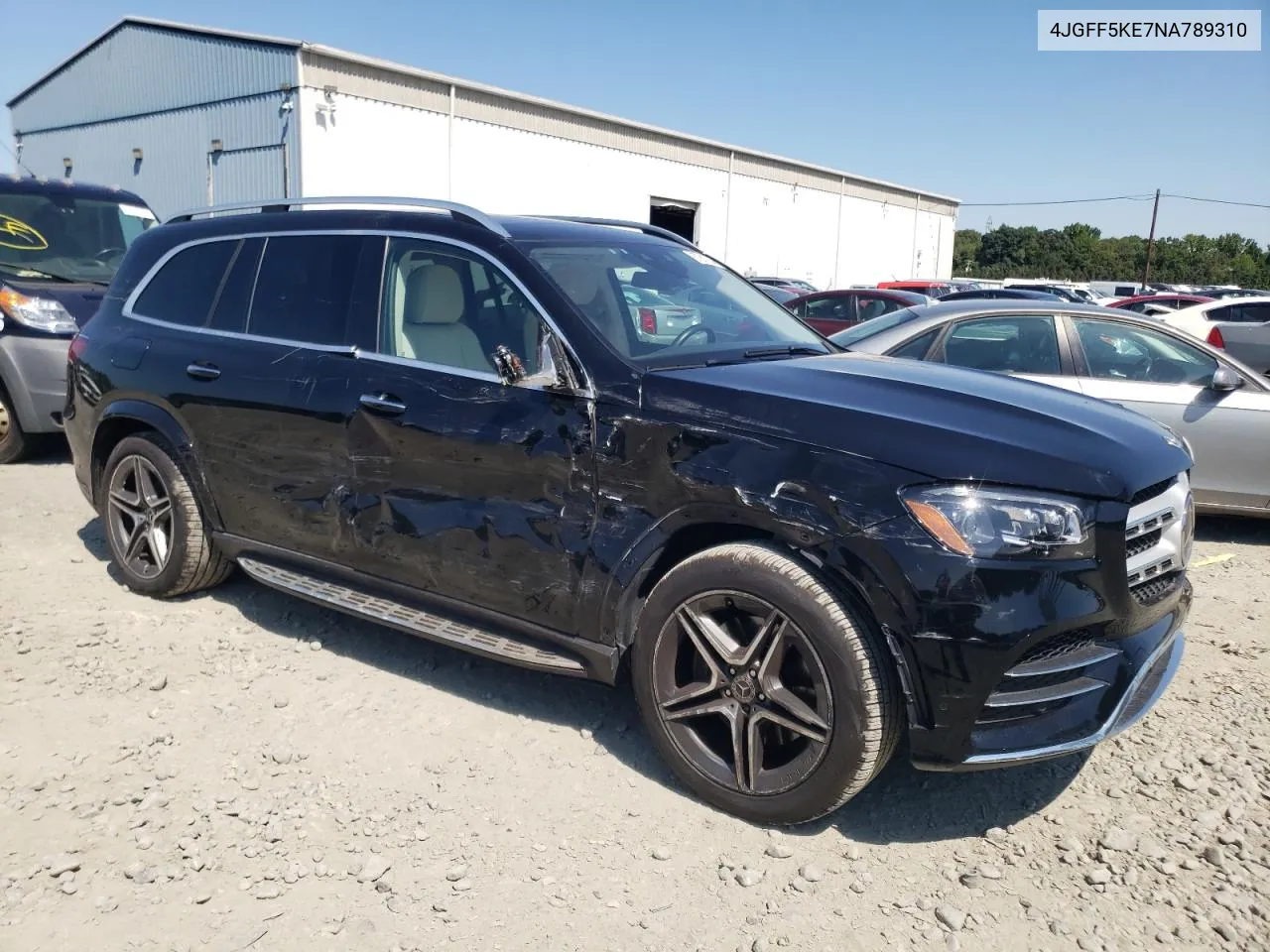 2022 Mercedes-Benz Gls 450 4Matic VIN: 4JGFF5KE7NA789310 Lot: 67919734