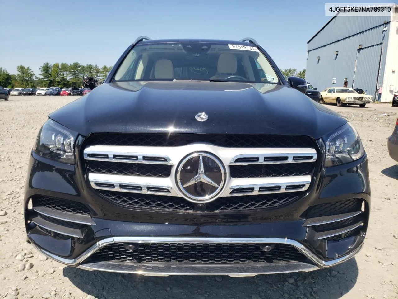 2022 Mercedes-Benz Gls 450 4Matic VIN: 4JGFF5KE7NA789310 Lot: 67919734