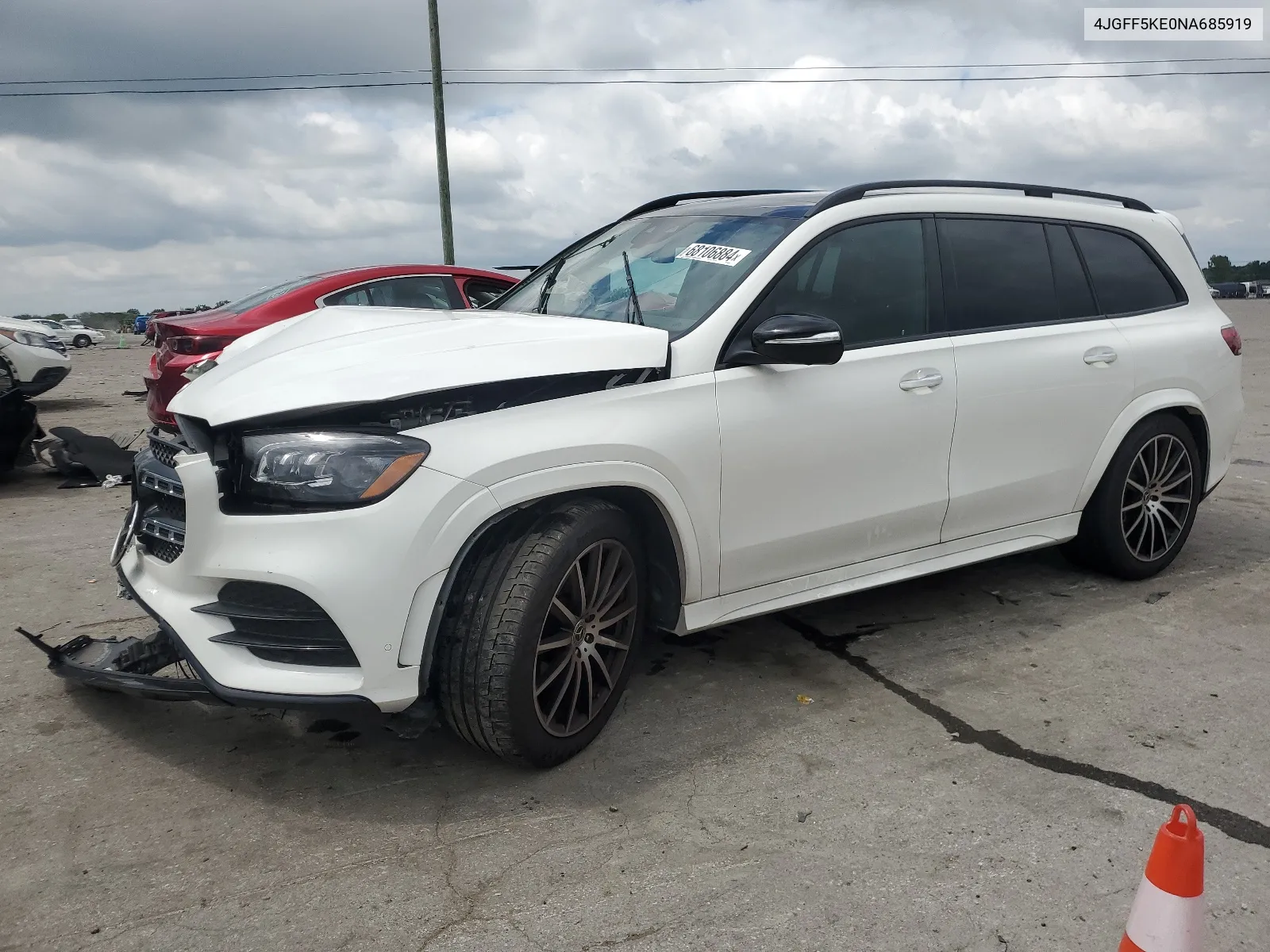 2022 Mercedes-Benz Gls 450 4Matic VIN: 4JGFF5KE0NA685919 Lot: 68106884