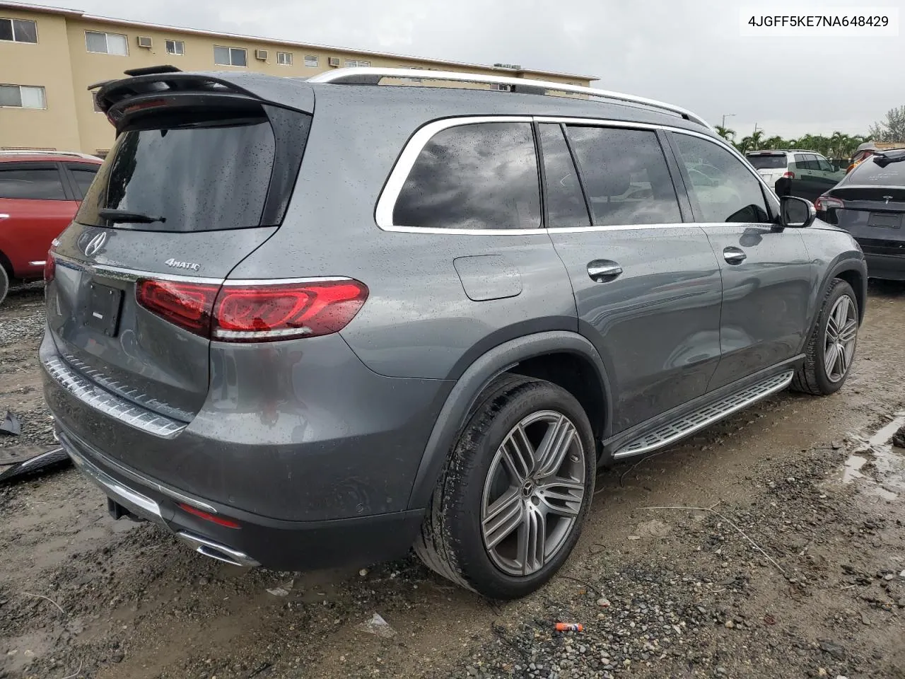 2022 Mercedes-Benz Gls 450 4Matic VIN: 4JGFF5KE7NA648429 Lot: 70224934