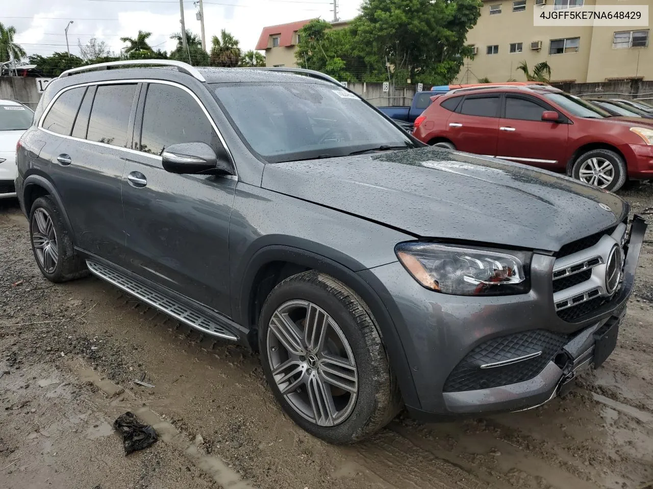 2022 Mercedes-Benz Gls 450 4Matic VIN: 4JGFF5KE7NA648429 Lot: 70224934