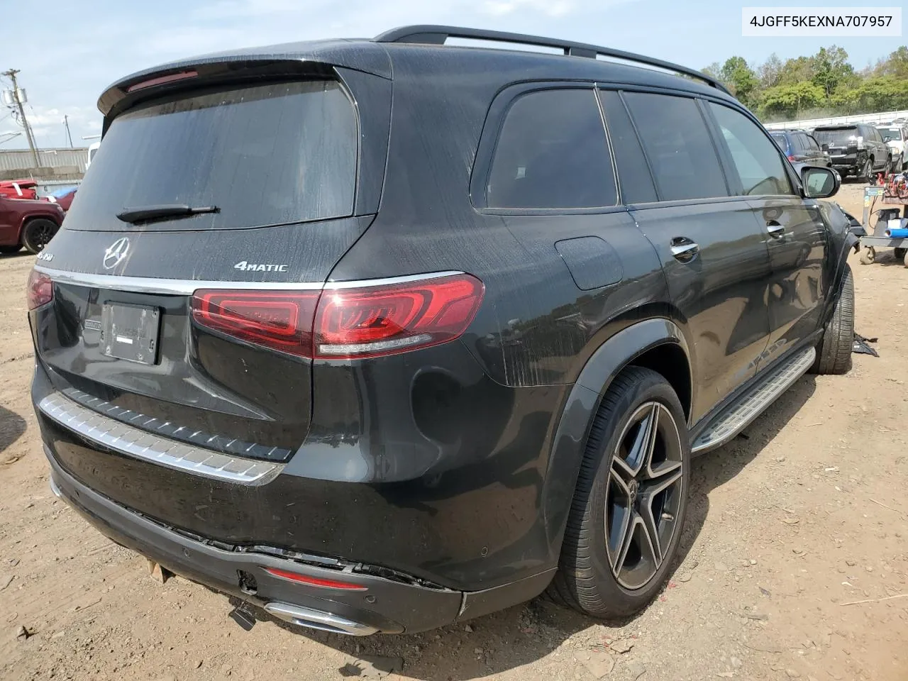 2022 Mercedes-Benz Gls 450 4Matic VIN: 4JGFF5KEXNA707957 Lot: 70228884