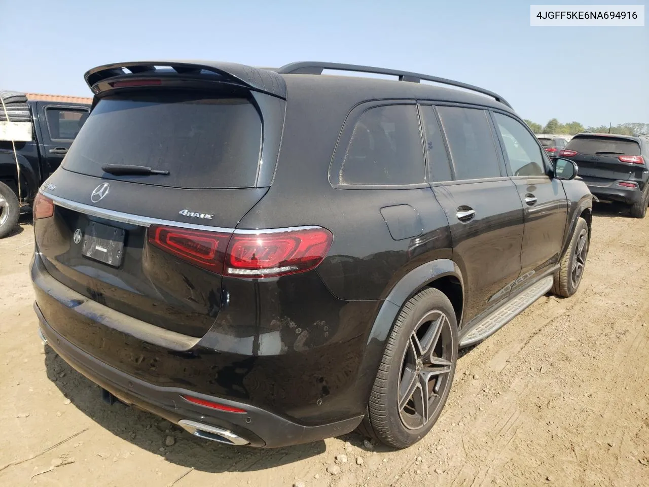 2022 Mercedes-Benz Gls 450 4Matic VIN: 4JGFF5KE6NA694916 Lot: 70951014