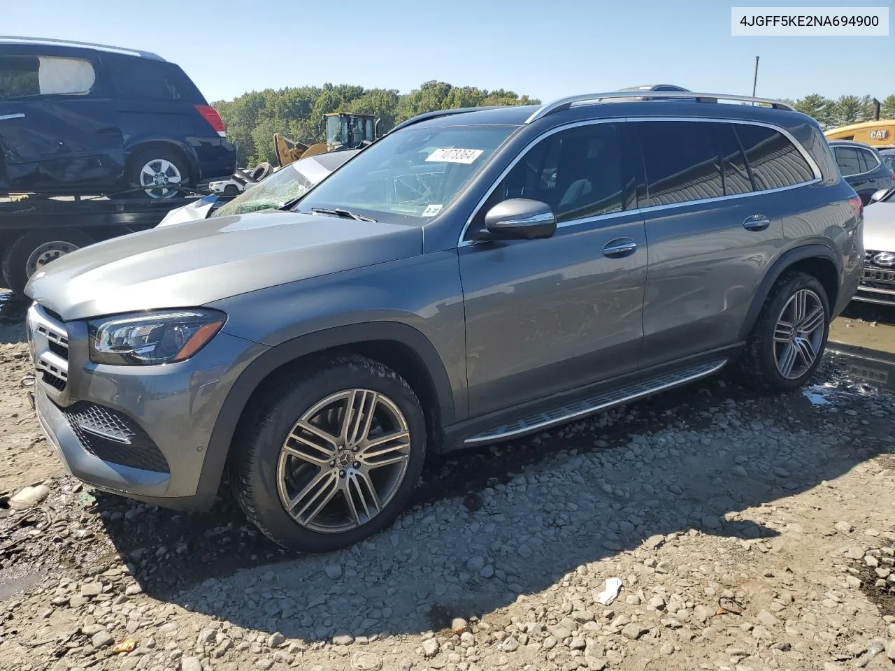 2022 Mercedes-Benz Gls 450 4Matic VIN: 4JGFF5KE2NA694900 Lot: 71078364