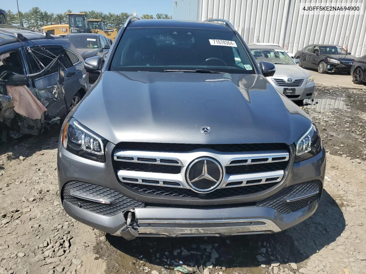 2022 Mercedes-Benz Gls 450 4Matic VIN: 4JGFF5KE2NA694900 Lot: 71078364