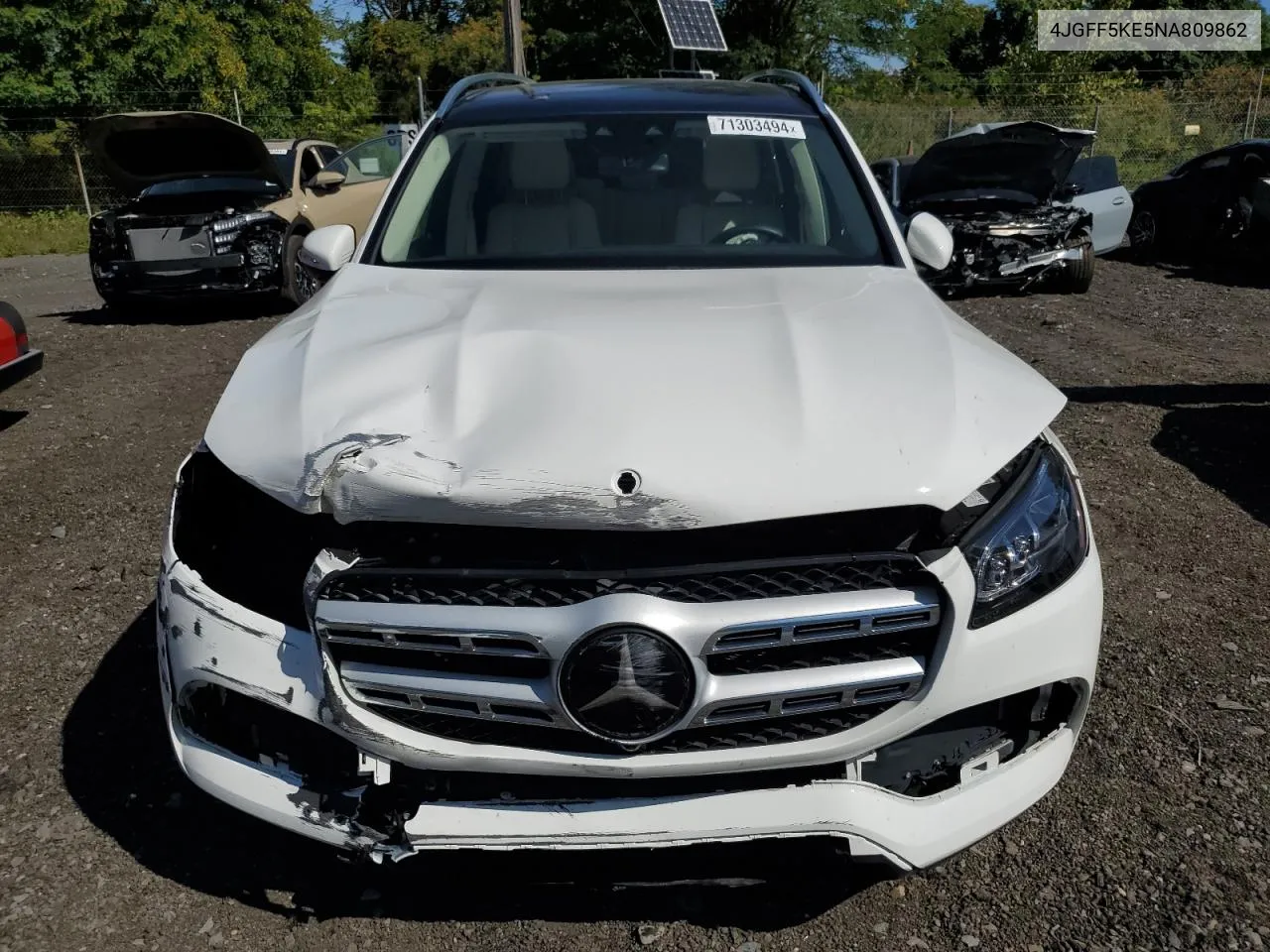 2022 Mercedes-Benz Gls 450 4Matic VIN: 4JGFF5KE5NA809862 Lot: 71303494