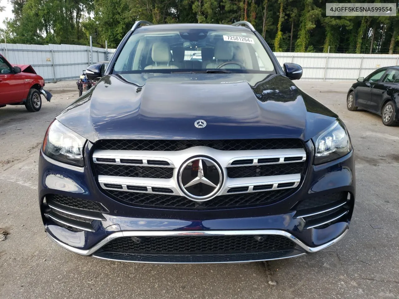 2022 Mercedes-Benz Gls 450 4Matic VIN: 4JGFF5KE5NA599554 Lot: 72581264