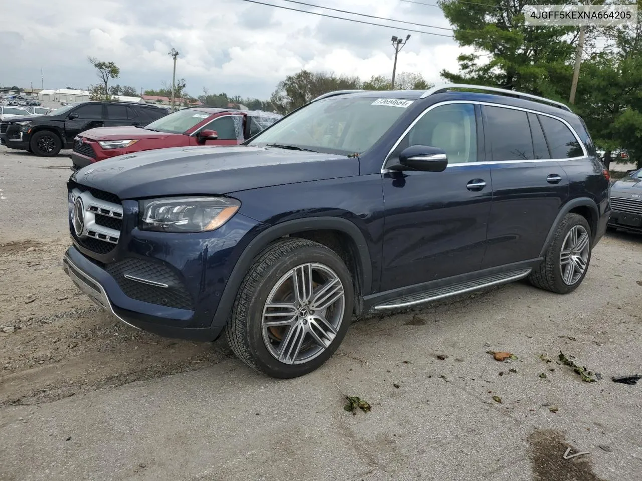 2022 Mercedes-Benz Gls 450 4Matic VIN: 4JGFF5KEXNA664205 Lot: 73694654