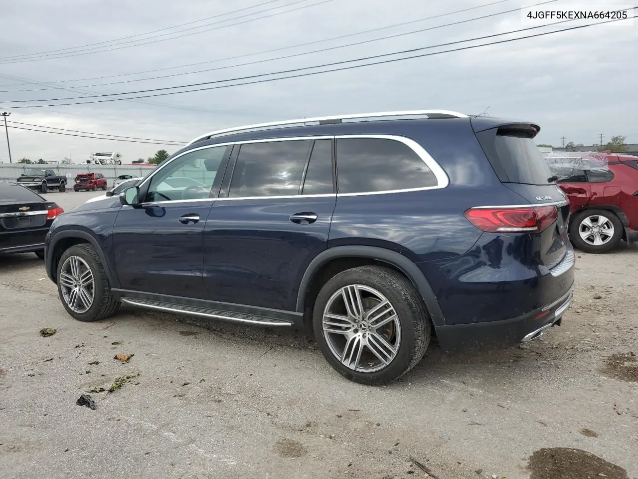 2022 Mercedes-Benz Gls 450 4Matic VIN: 4JGFF5KEXNA664205 Lot: 73694654