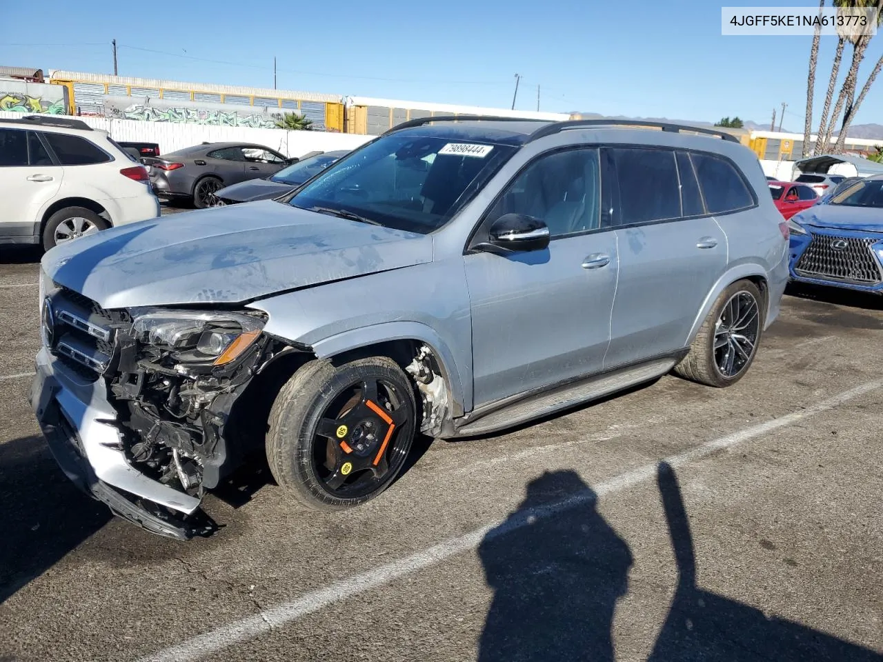 2022 Mercedes-Benz Gls 450 4Matic VIN: 4JGFF5KE1NA613773 Lot: 79898444