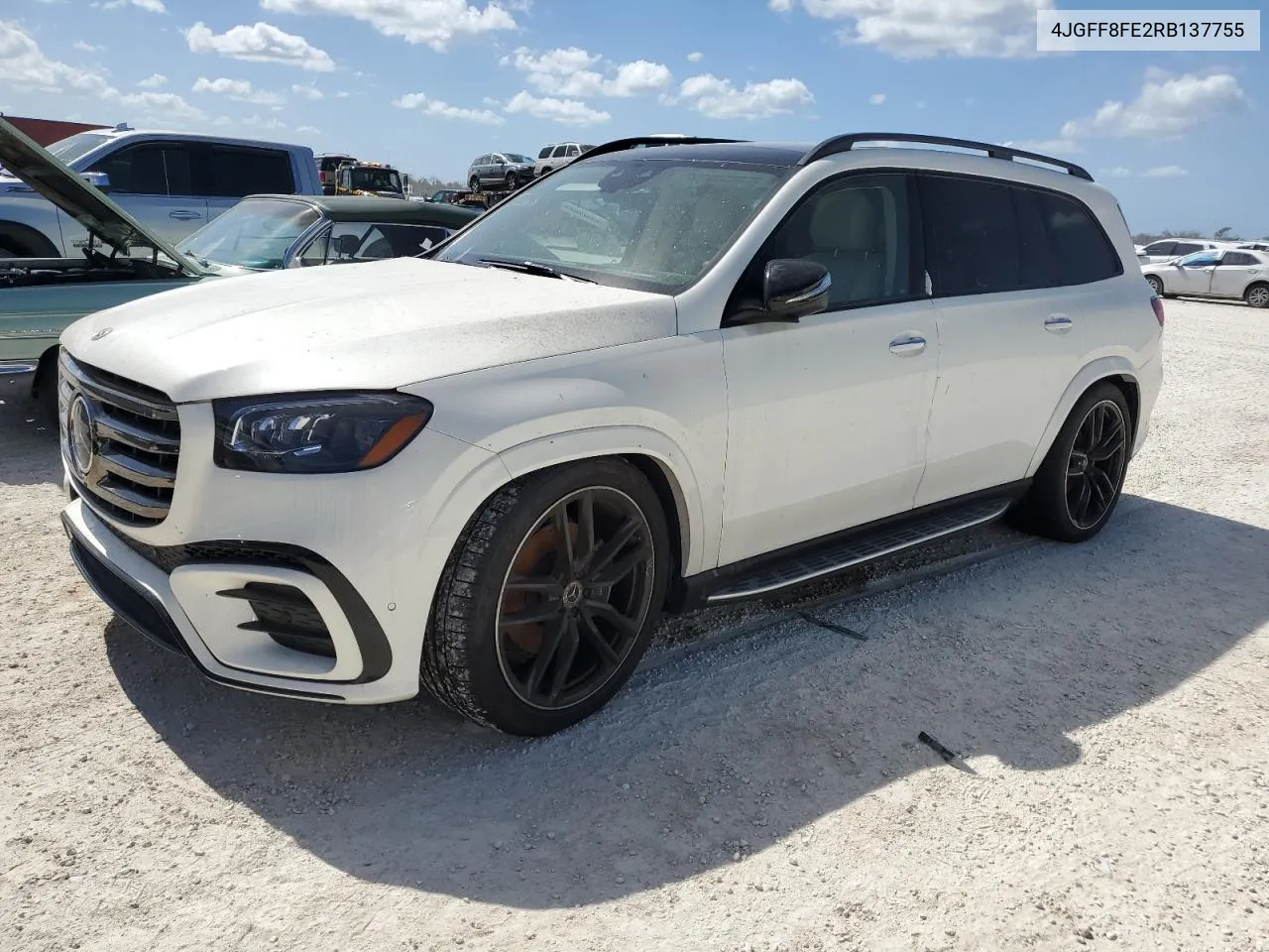 2024 Mercedes-Benz Gls 580 4Matic VIN: 4JGFF8FE2RB137755 Lot: 75875214