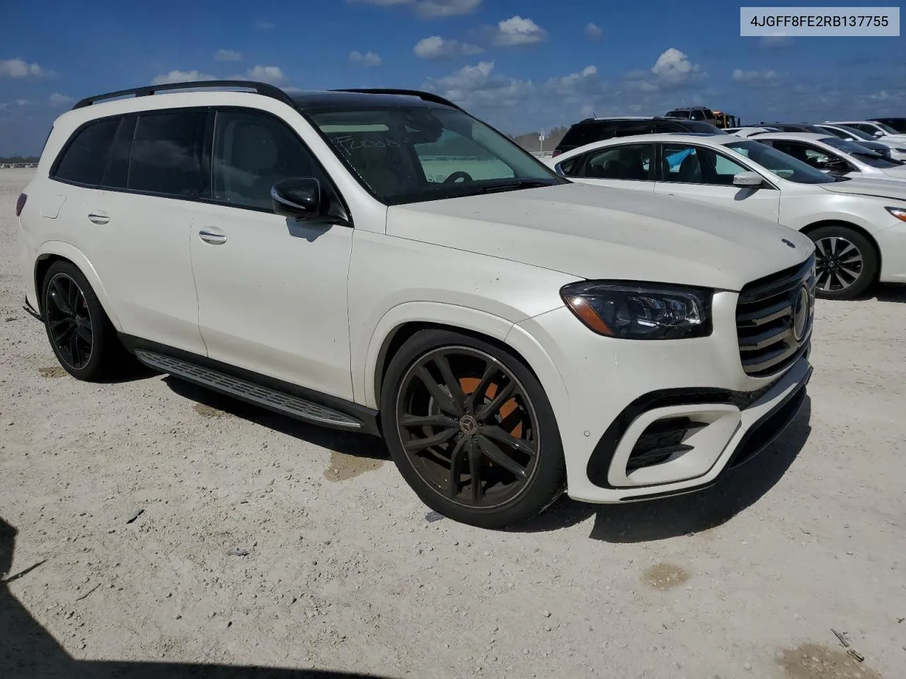 2024 Mercedes-Benz Gls 580 4Matic VIN: 4JGFF8FE2RB137755 Lot: 75875214