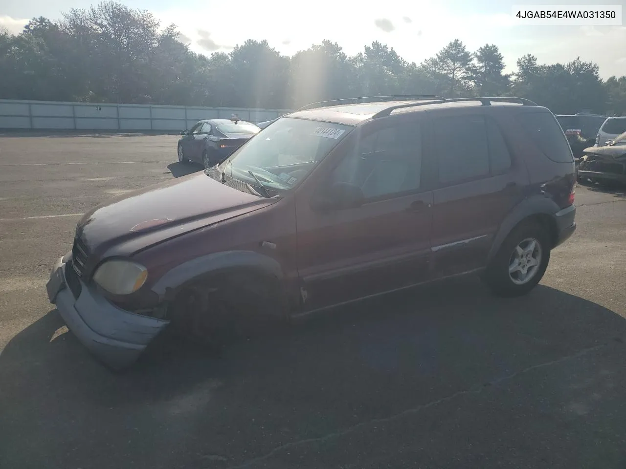 4JGAB54E4WA031350 1998 Mercedes-Benz Ml 320