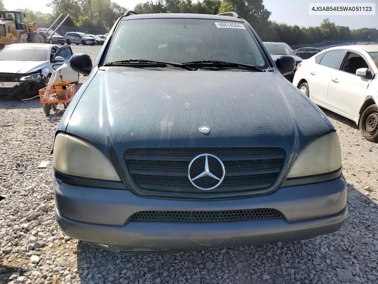 1998 Mercedes-Benz Ml 320 VIN: 4JGAB54E5WA051123 Lot: 68814564