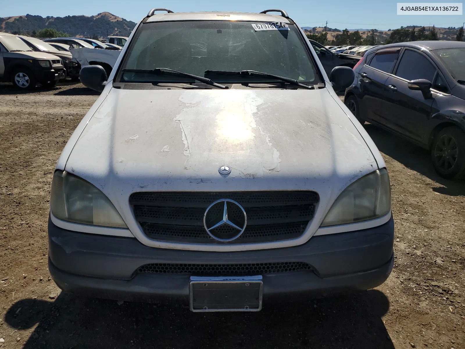 1999 Mercedes-Benz Ml 320 VIN: 4JGAB54E1XA136722 Lot: 67978754