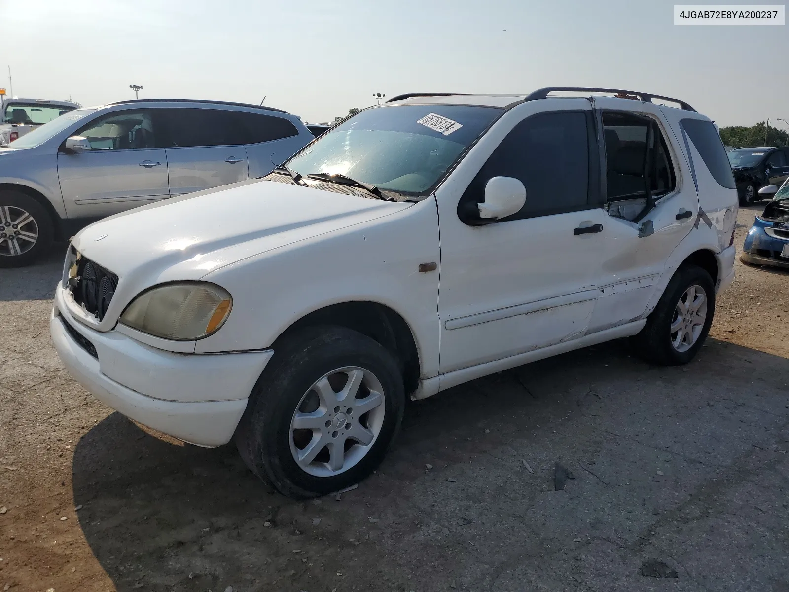 2000 Mercedes-Benz Ml 430 VIN: 4JGAB72E8YA200237 Lot: 65765134