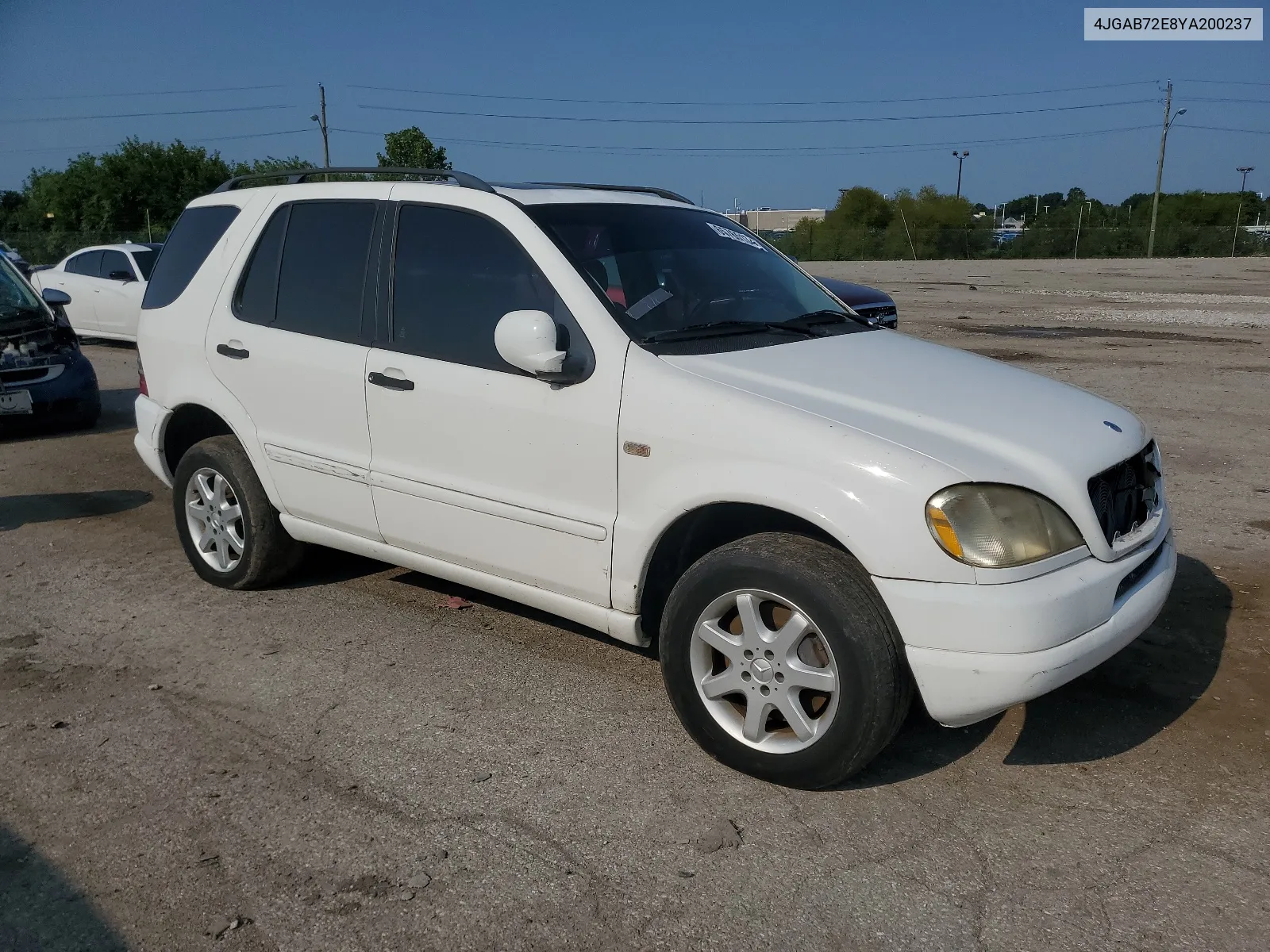 2000 Mercedes-Benz Ml 430 VIN: 4JGAB72E8YA200237 Lot: 65765134