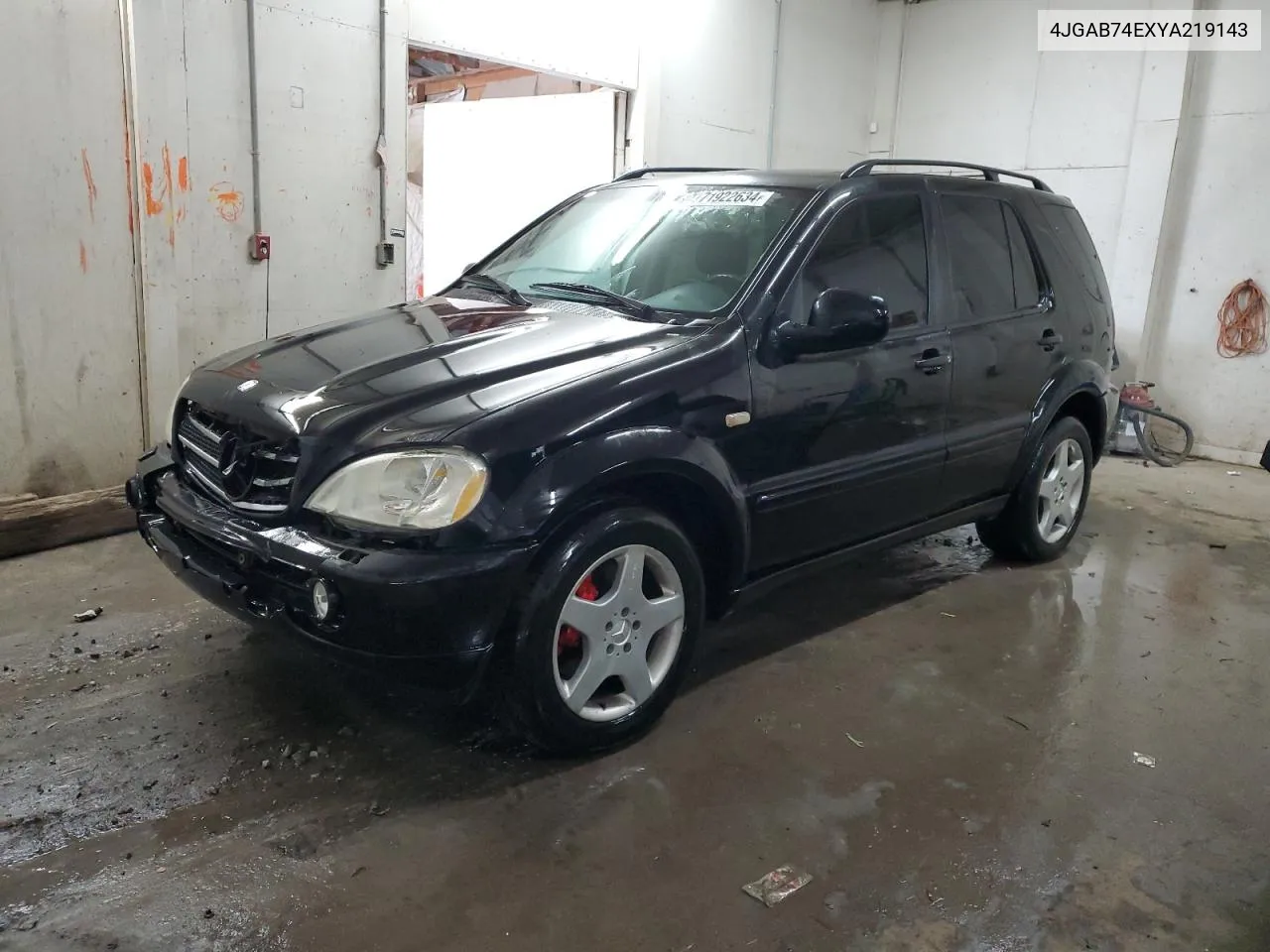 2000 Mercedes-Benz Ml 55 VIN: 4JGAB74EXYA219143 Lot: 71922634