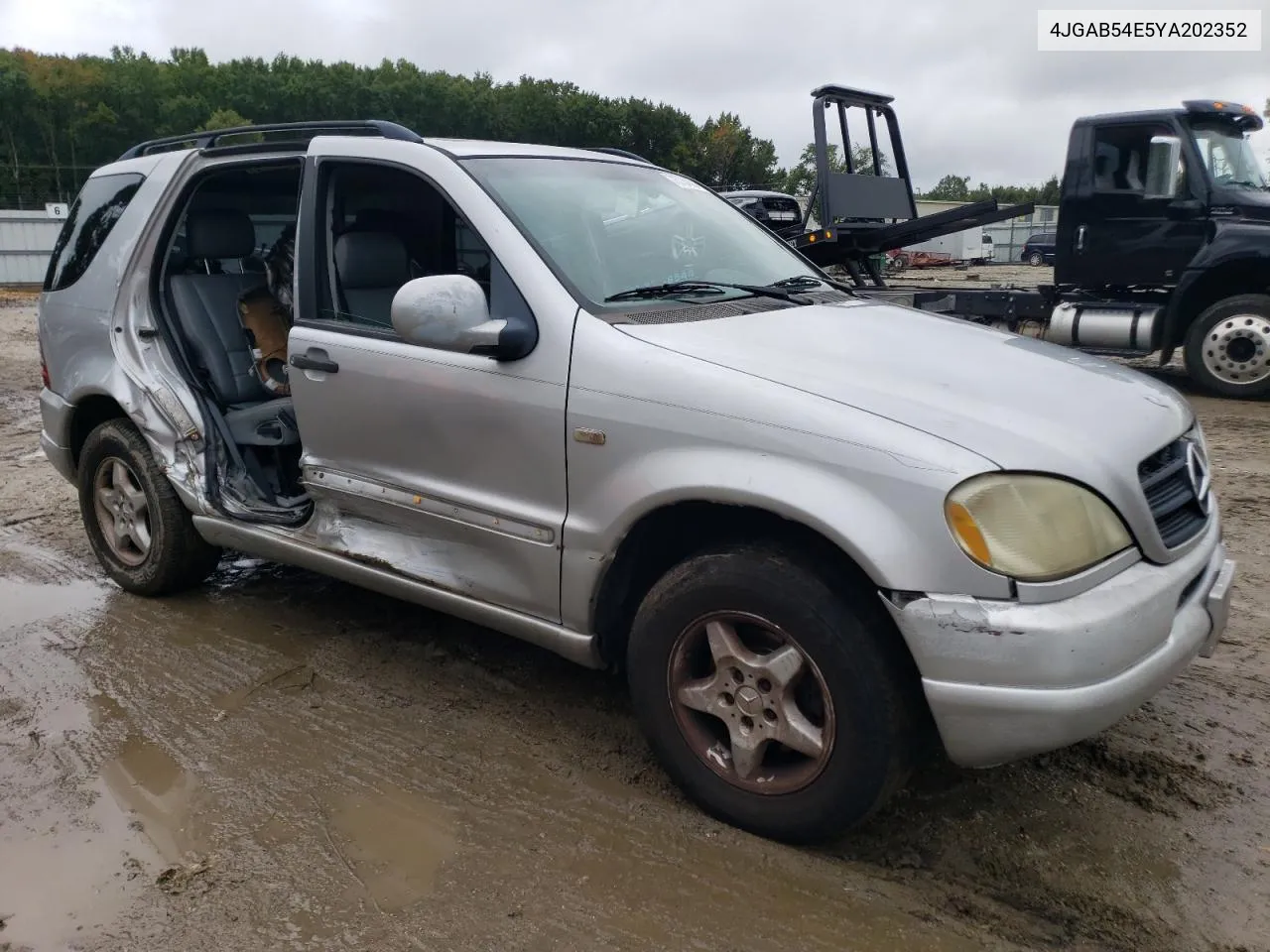 2000 Mercedes-Benz Ml 320 VIN: 4JGAB54E5YA202352 Lot: 73734624