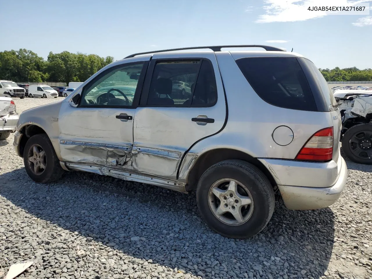 2001 Mercedes-Benz Ml 320 VIN: 4JGAB54EX1A271687 Lot: 57046944