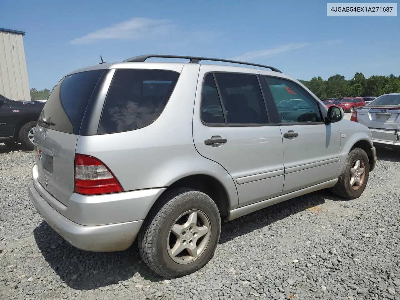 2001 Mercedes-Benz Ml 320 VIN: 4JGAB54EX1A271687 Lot: 57046944