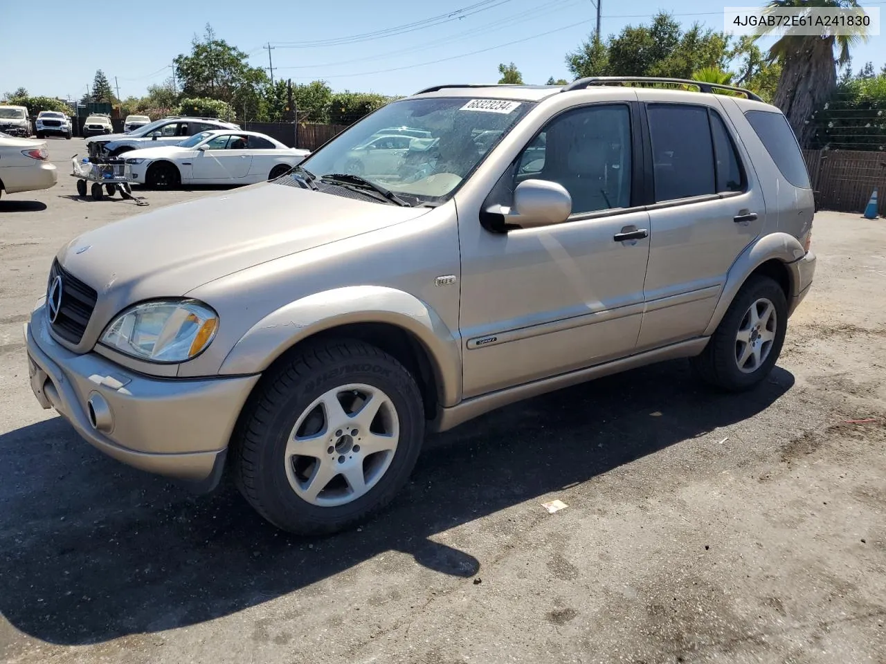 2001 Mercedes-Benz Ml 430 VIN: 4JGAB72E61A241830 Lot: 68323234