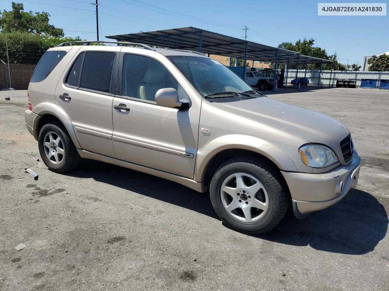 2001 Mercedes-Benz Ml 430 VIN: 4JGAB72E61A241830 Lot: 68323234