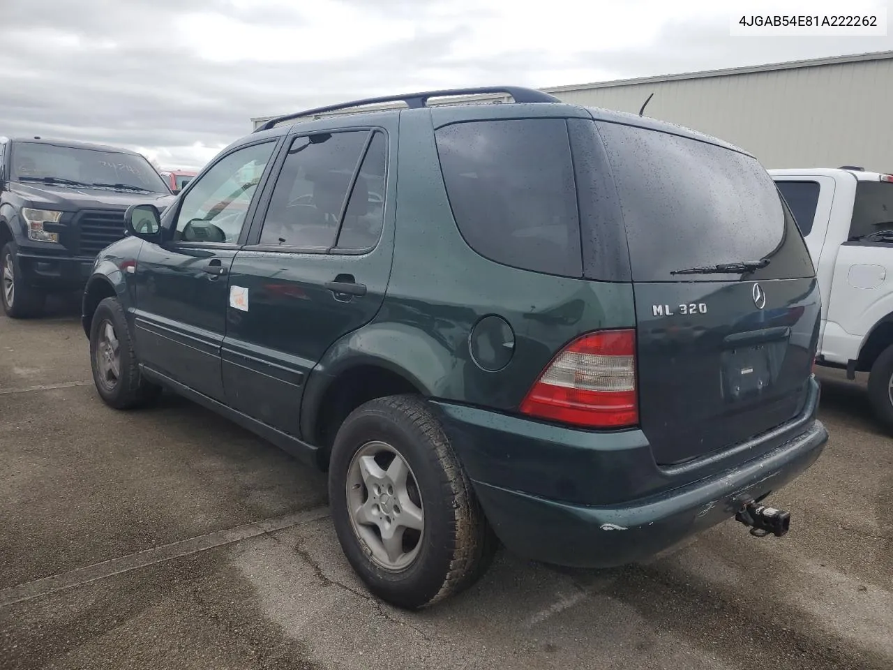 2001 Mercedes-Benz Ml 320 VIN: 4JGAB54E81A222262 Lot: 74345414