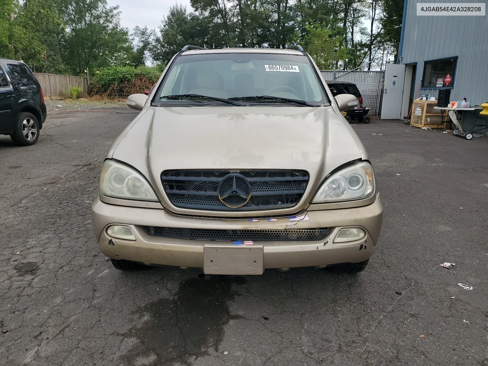 2002 Mercedes-Benz Ml 320 VIN: 4JGAB54E42A328208 Lot: 66570984