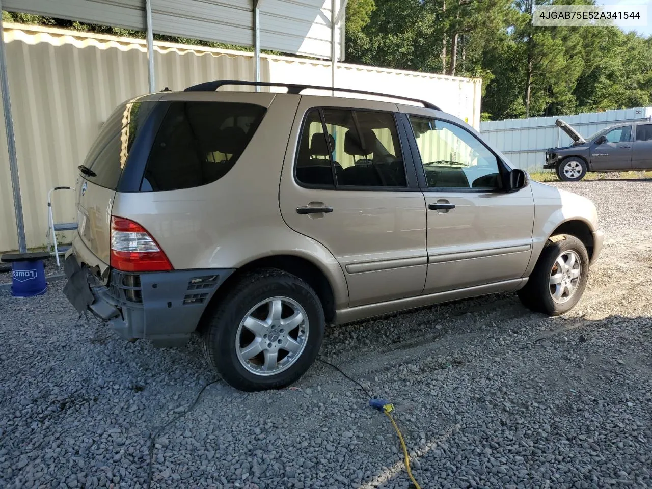 2002 Mercedes-Benz Ml 500 VIN: 4JGAB75E52A341544 Lot: 67508594