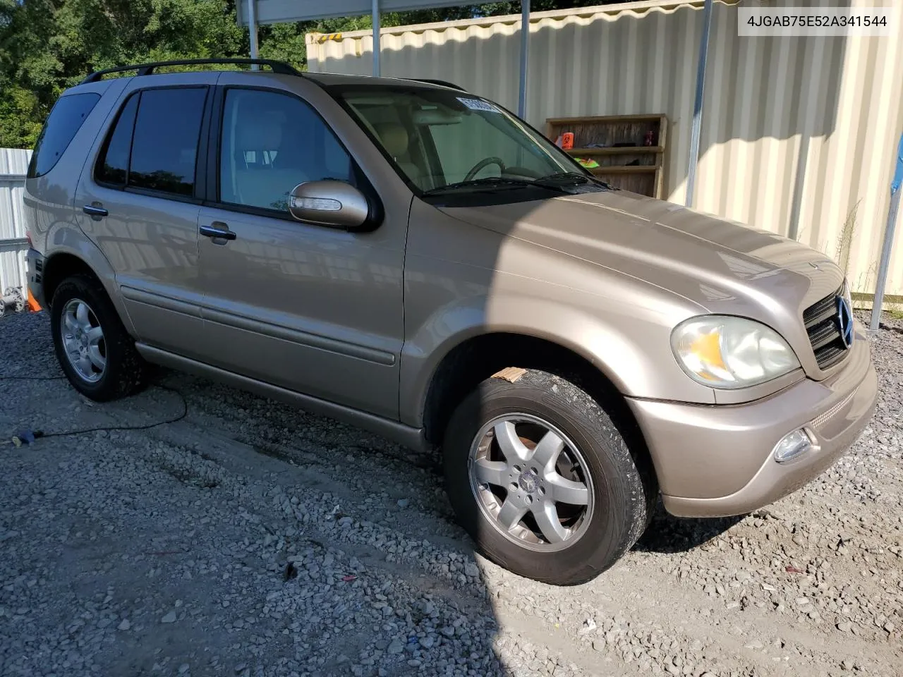 2002 Mercedes-Benz Ml 500 VIN: 4JGAB75E52A341544 Lot: 67508594