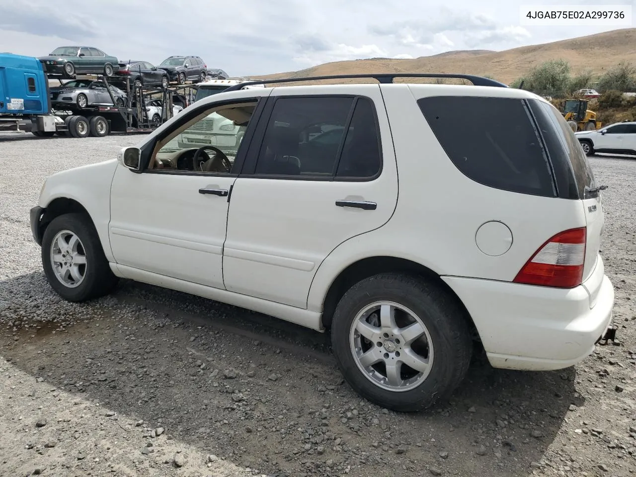 4JGAB75E02A299736 2002 Mercedes-Benz Ml 500