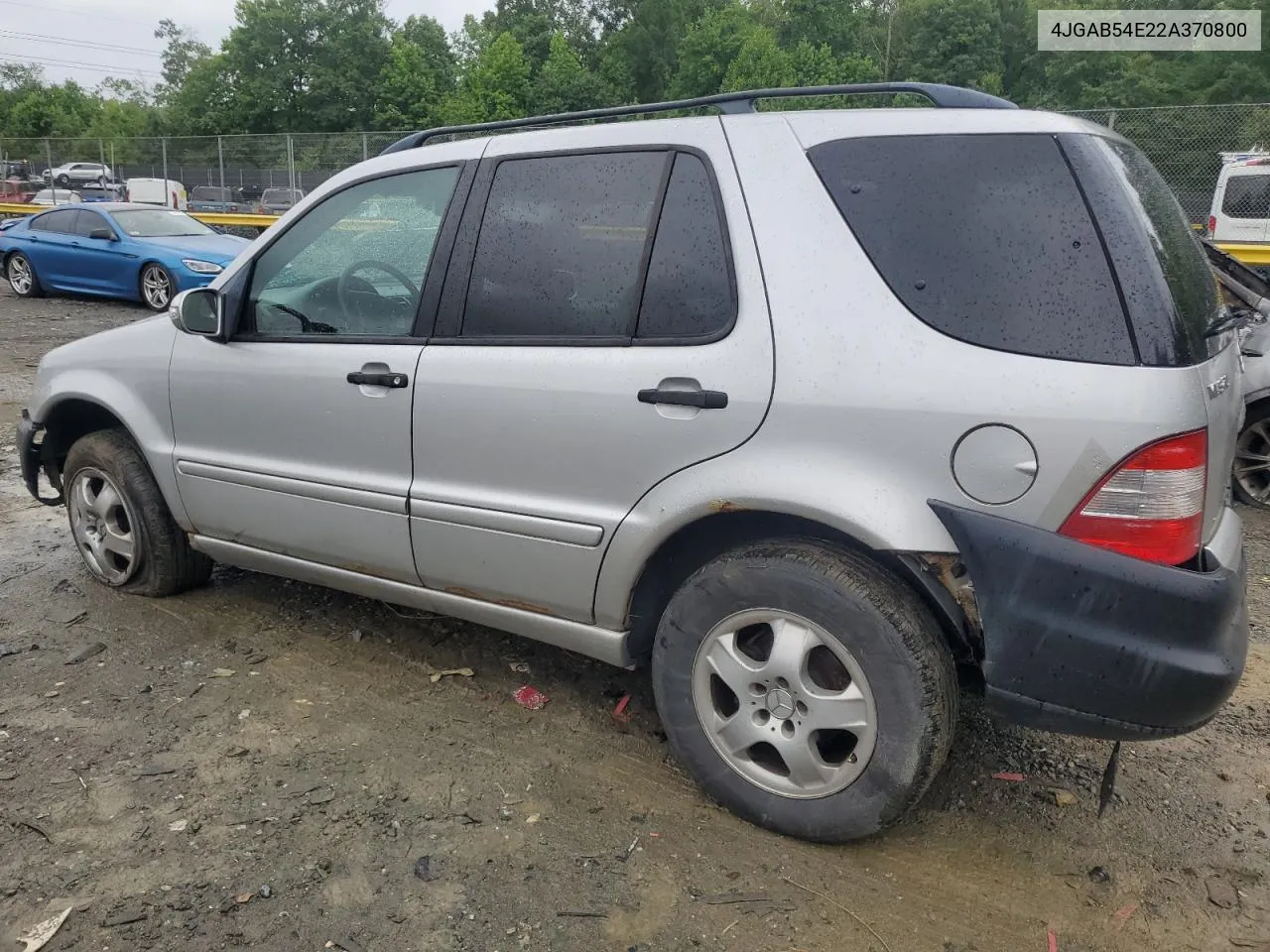 2002 Mercedes-Benz Ml 320 VIN: 4JGAB54E22A370800 Lot: 70165414