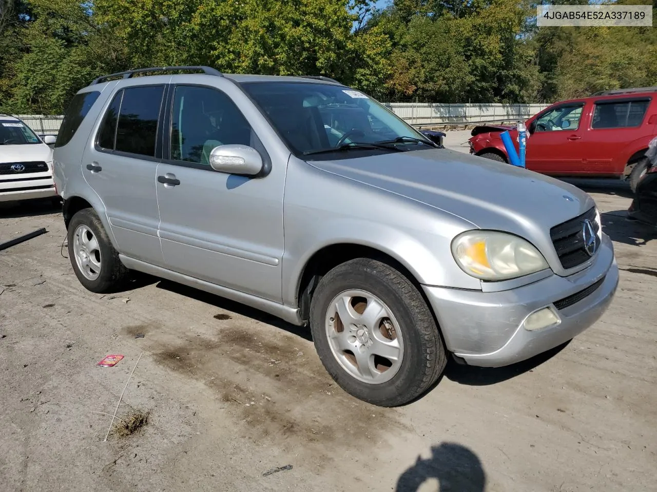 2002 Mercedes-Benz Ml 320 VIN: 4JGAB54E52A337189 Lot: 71348154