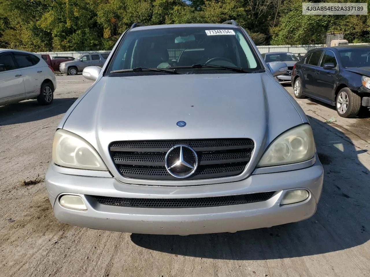 2002 Mercedes-Benz Ml 320 VIN: 4JGAB54E52A337189 Lot: 71348154