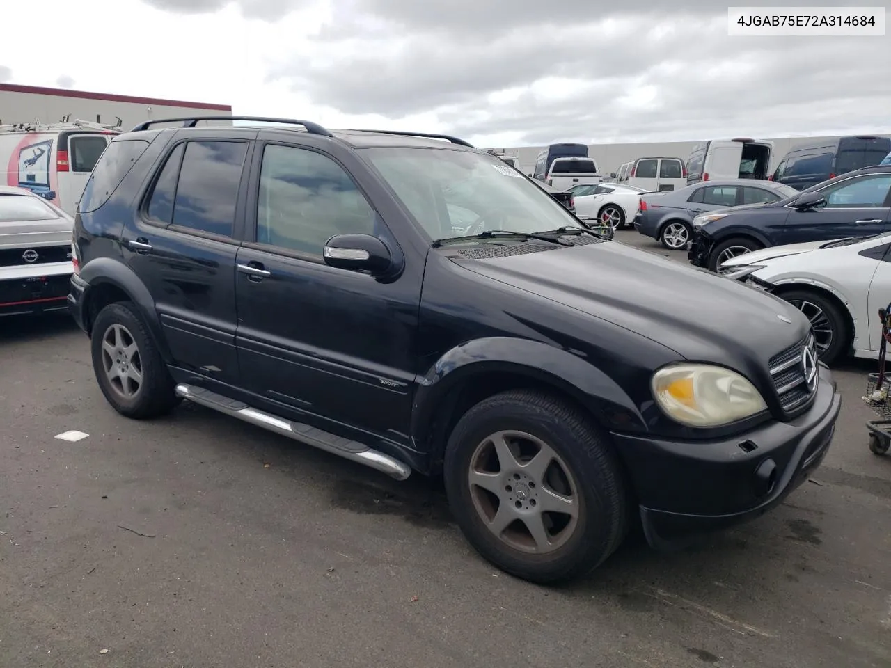 4JGAB75E72A314684 2002 Mercedes-Benz Ml 500