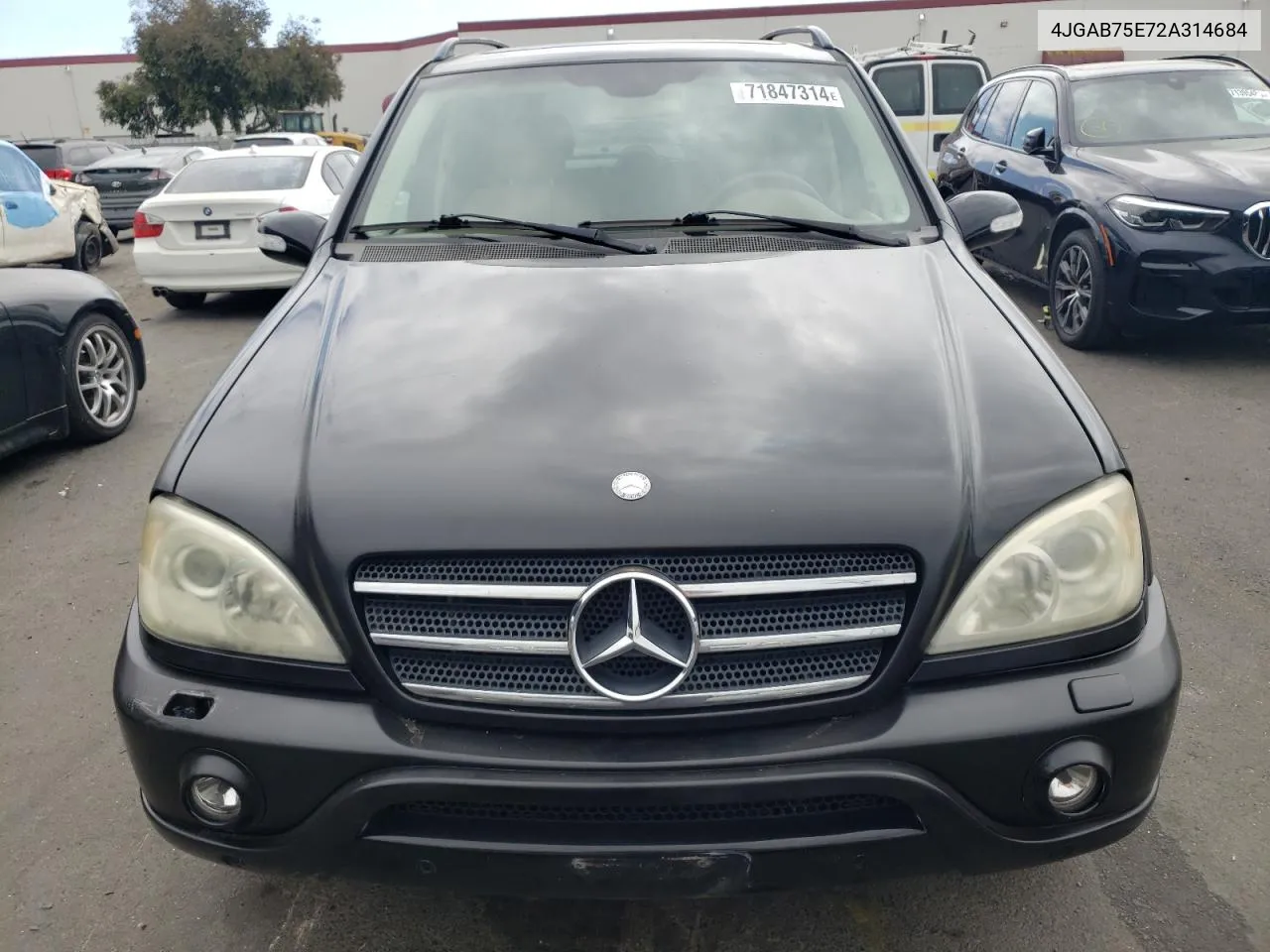 4JGAB75E72A314684 2002 Mercedes-Benz Ml 500