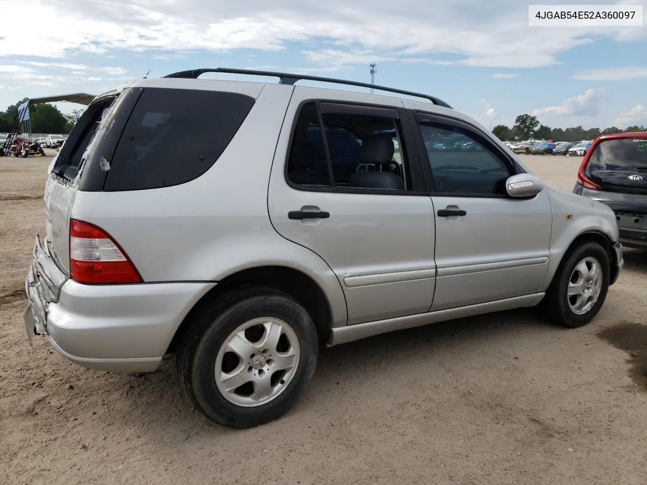 2002 Mercedes-Benz Ml 320 VIN: 4JGAB54E52A360097 Lot: 72983104