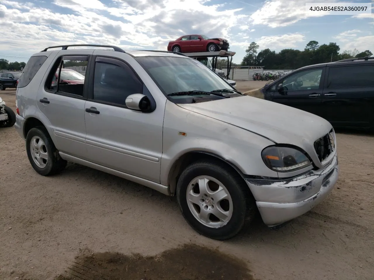 2002 Mercedes-Benz Ml 320 VIN: 4JGAB54E52A360097 Lot: 72983104