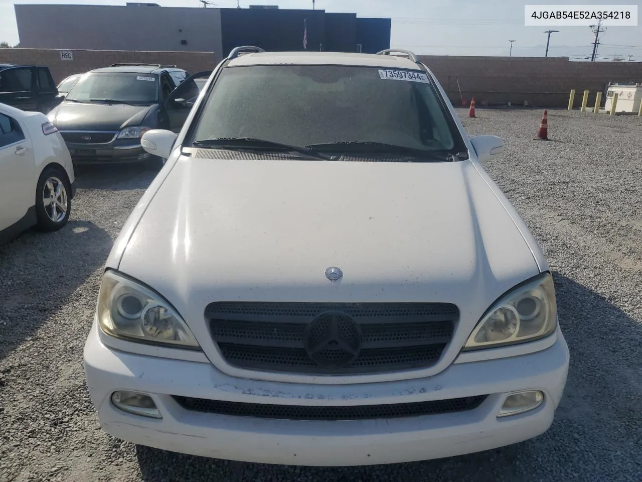 2002 Mercedes-Benz Ml 320 VIN: 4JGAB54E52A354218 Lot: 73597344