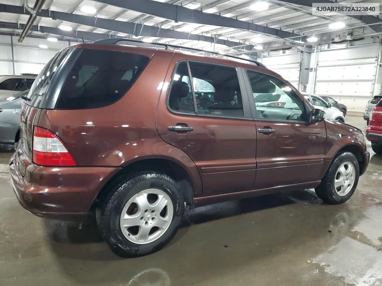 2002 Mercedes-Benz Ml 500 VIN: 4JGAB75E72A323840 Lot: 75729384