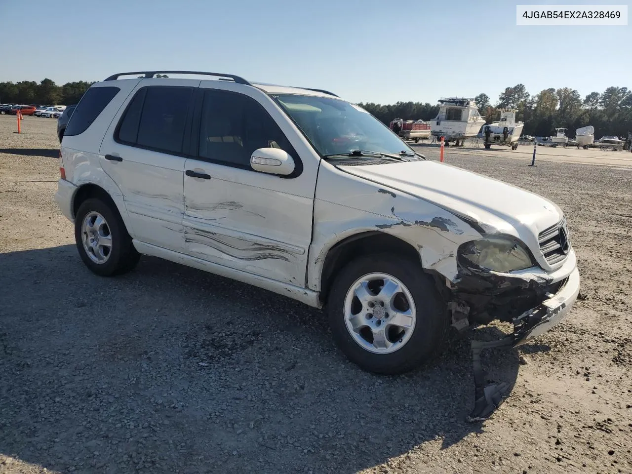 2002 Mercedes-Benz Ml 320 VIN: 4JGAB54EX2A328469 Lot: 78181884