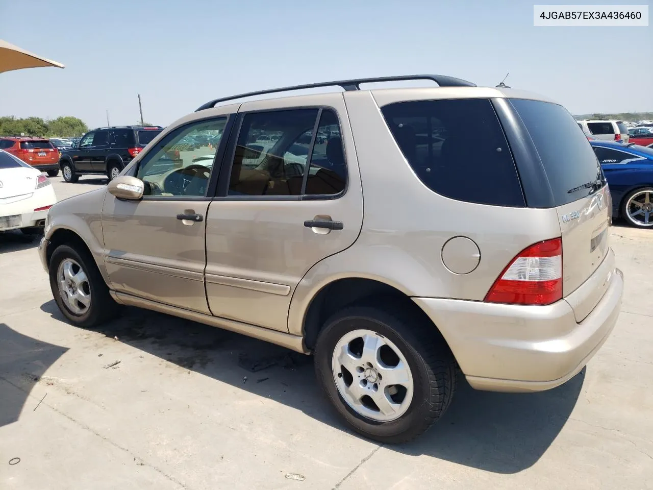 2003 Mercedes-Benz Ml 350 VIN: 4JGAB57EX3A436460 Lot: 65797534