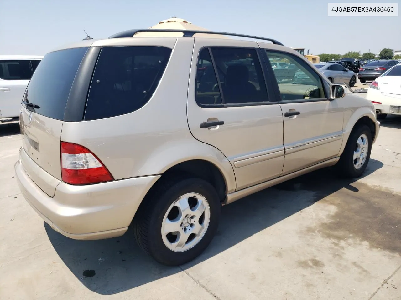 2003 Mercedes-Benz Ml 350 VIN: 4JGAB57EX3A436460 Lot: 65797534