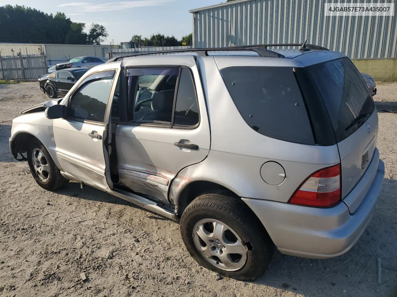 2003 Mercedes-Benz Ml 350 VIN: 4JGAB57E73A435007 Lot: 68213124